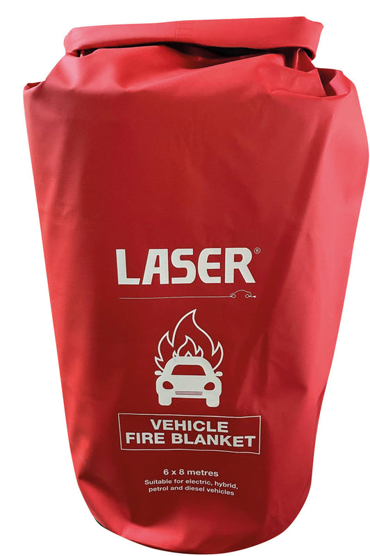 Laser Tools Vehicle Fire Blanket 6 x 8m 8396