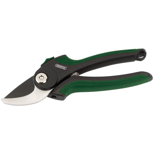 Draper Bypass Secateurs 175mm Carbon Steel Blades Non Stick Coating 83969