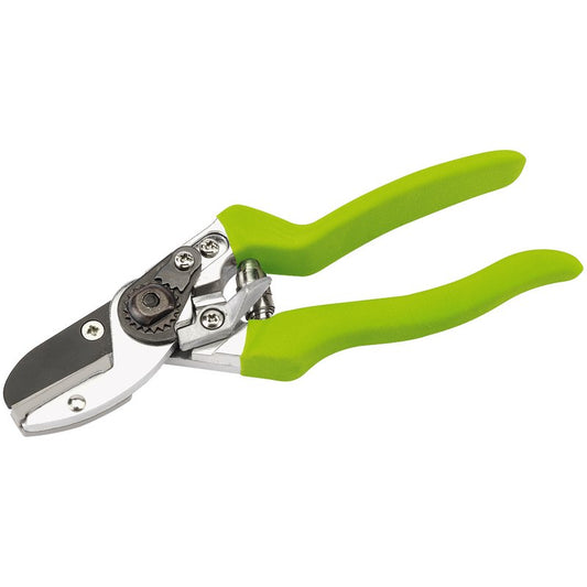 Draper Soft Grip Anvil Pattern Secateurs 215mm non-stick coated blades 83974