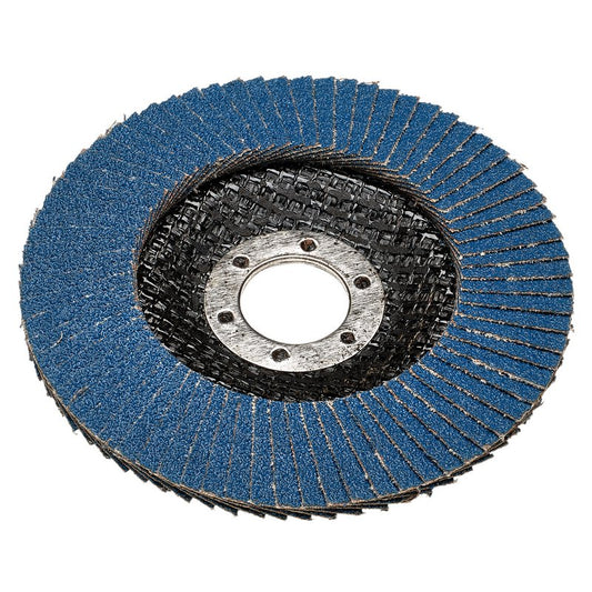 Draper Zirconium Oxide Flap Disc 115 x 22.23mm 80 Grit 84042