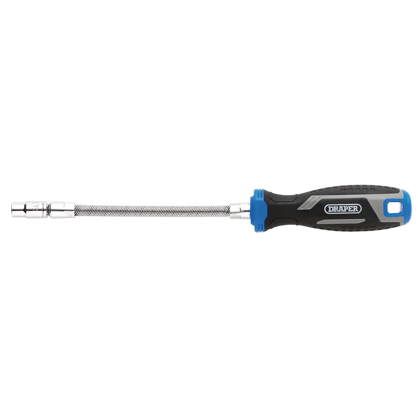 Draper Flexible Hose Clip Driver 7mm Flexi Shaft 1/4" Drive End 84149