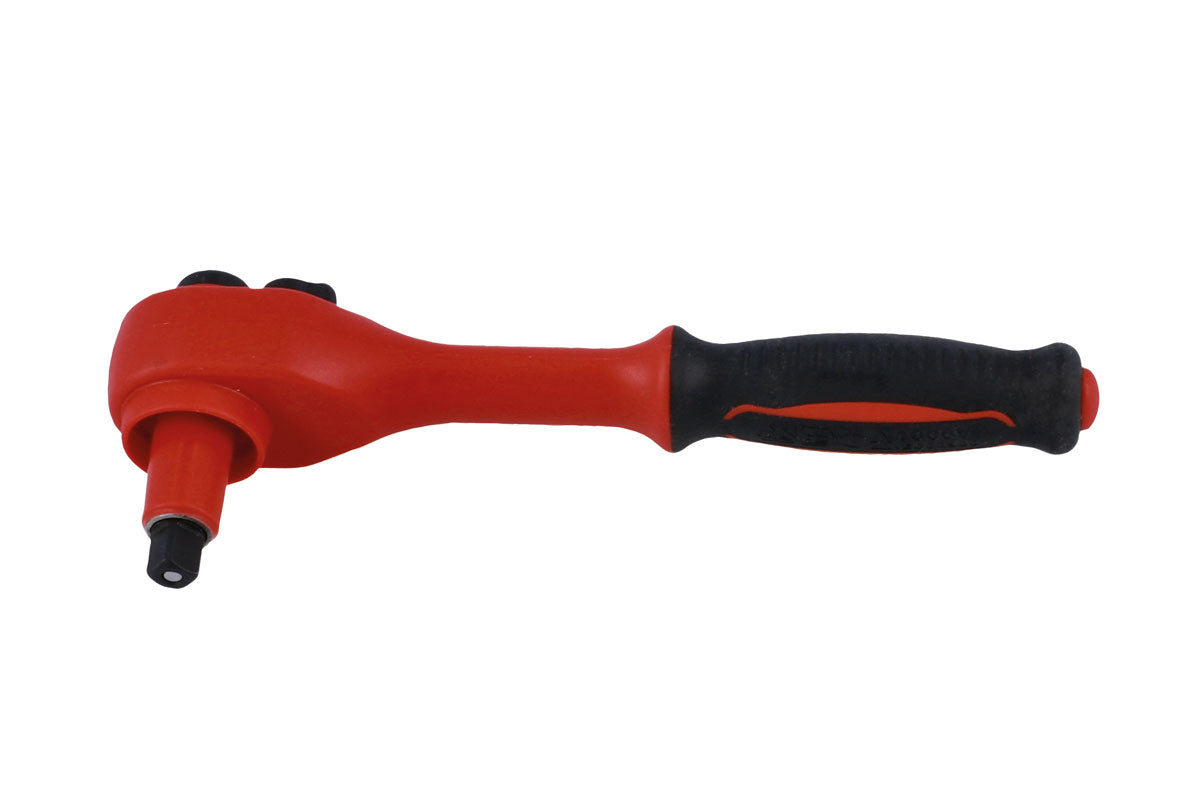 Laser Tools 1/4"D VDE Insulated Ratchet Up To 1000V AC or 1500V DC 45 Teeth 8415