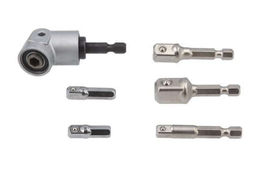 Laser Tools Angled Drill Adaptor Set 6pc 8441