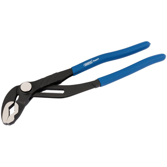 Draper 300mm Push Button Heavy Duty Waterpump Pliers PVC dipped handles 84449