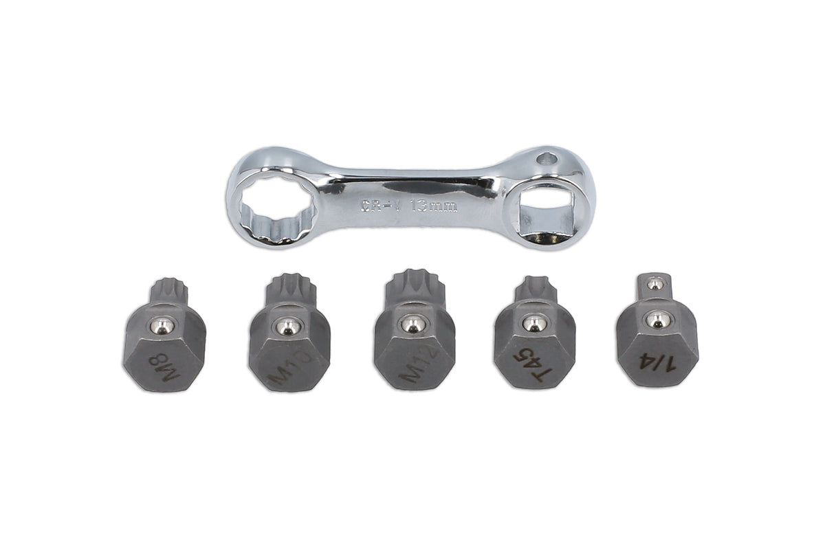 Laser Tools Door Hinge & Difficult Access Bit Set - for VW Group 8444