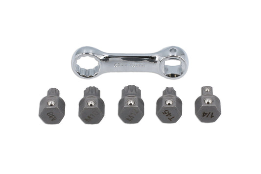 Laser Tools Door Hinge & Difficult Access Bit Set - for VW Group 8444