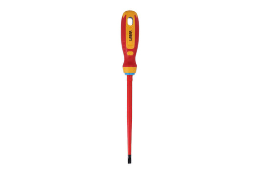 Laser Tools Flat Insulated Screwdriver 6.5 x 150mm 8454