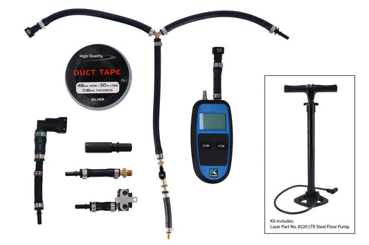 Laser Tools EV Battery Integrity Pressure Test Kit - for Hyundai, Jaguar, Kia & Nissan 8467