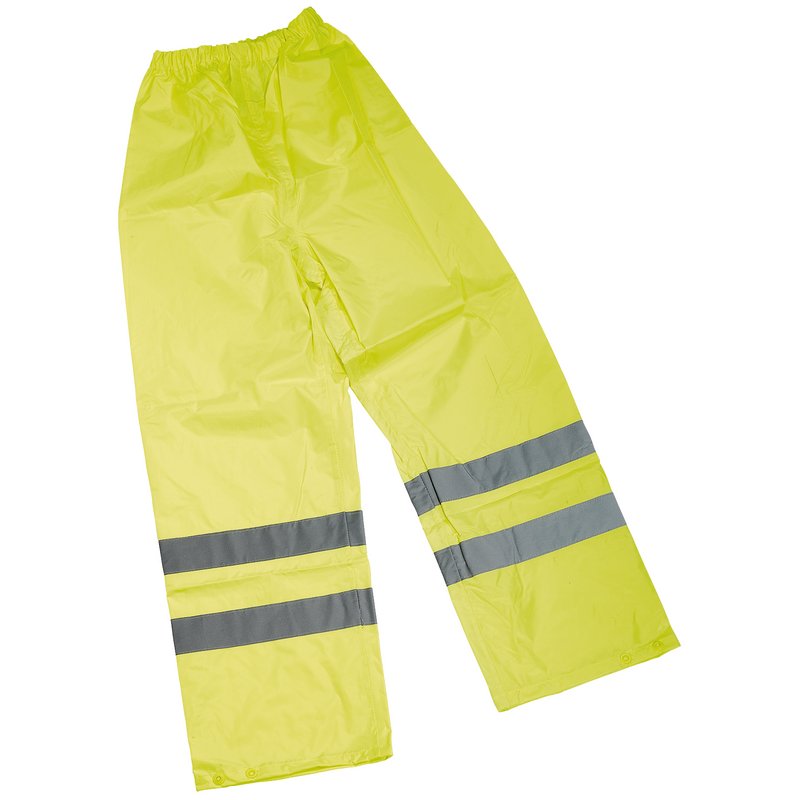 Draper High Visibility Over Trousers Size XXL Unisex Taped Seams Waistband XXL