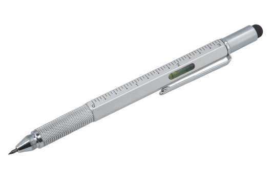 Laser Tools Scriber spirit level rule screwdriver & pocket clip ak in one 8496