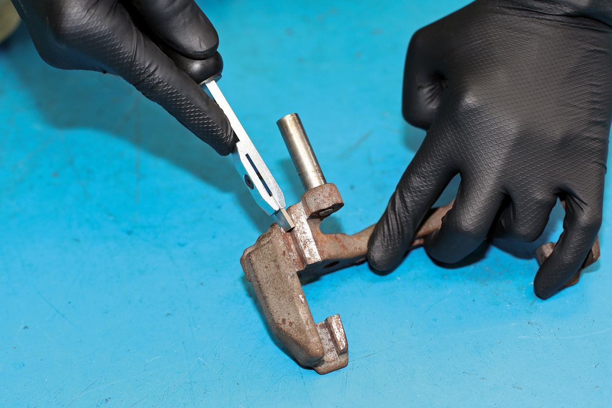 Laser Tools Small Brake Disc Lip Removal Tool Easy To Use Scraper 8515