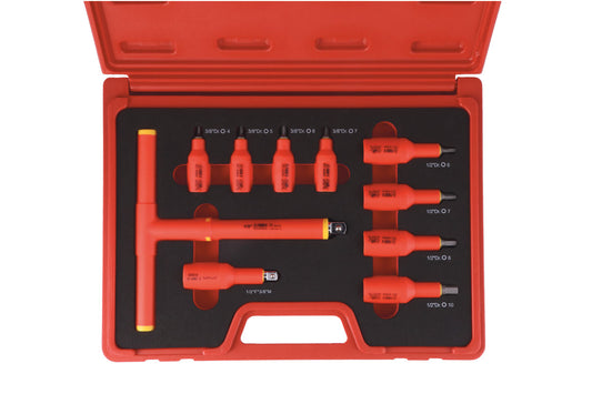 Laser Tools Insulated Socket Hex Bit Set 10pc 8561