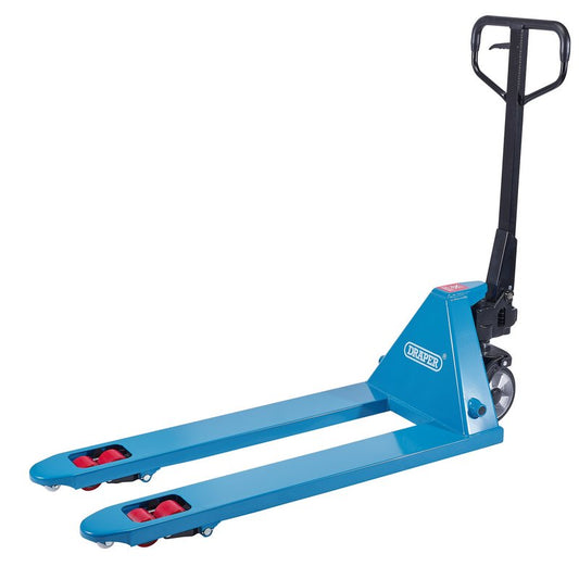 Draper Pallet Truck 2.5 Tonne Lift height 672mm Fork length 1150mm 85655