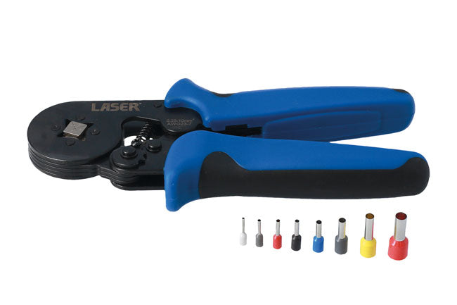 Laser Tools Wire Ferrule Crimp Connector & Plier Set 8592