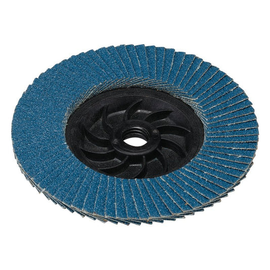 Draper Expert Zirconium Oxide Flap Disc 115mm M14 - 60 Grit 86066