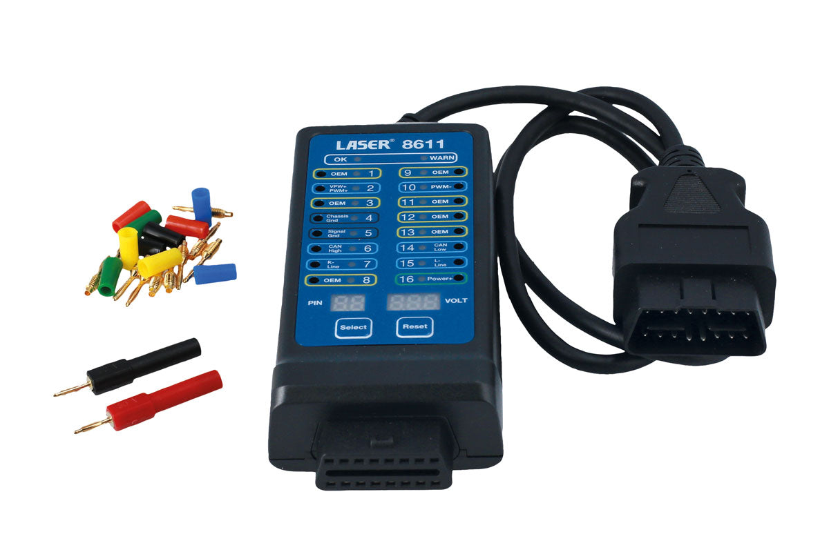 Laser Tools OBD Breakout Box & Signal Detector 8611