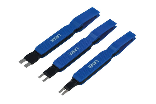 Laser Tools Fuse Terminal Cleaning Kit 3pc Standard Mini Micro 2 & 3 Blade 8668