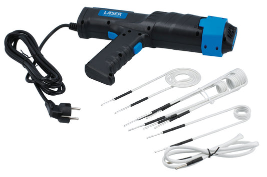 Laser Tools Heat Inductor Kit 1000W Euro Plug 220v Single Phase 4A Flameles 8681