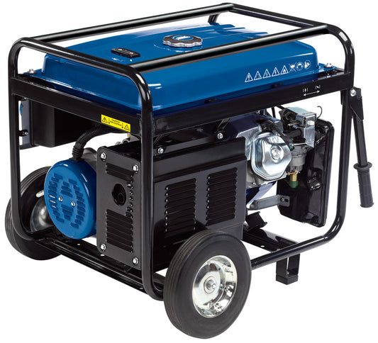 Draper Expert 2500W 7HP Petrol Generator with Wheels Tank 15L 87088