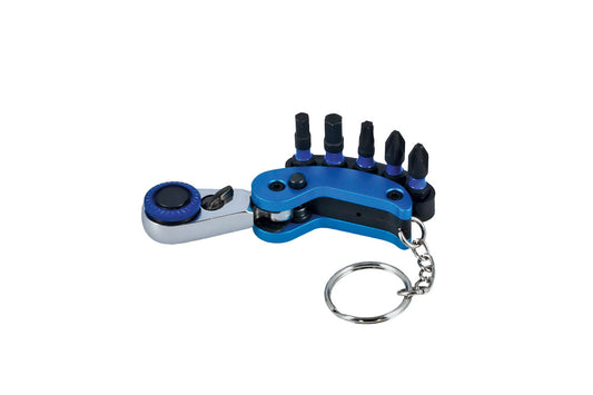 Laser Tools LTR Mini Ratchet Wrench Bit Set 72 Teeth Ratchet Compact 8711