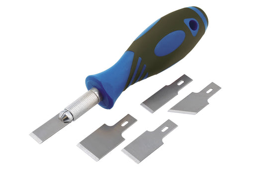Laser Tools Soft Grip Scraper Kit 42pc 41 Interchangeable Blades 8713