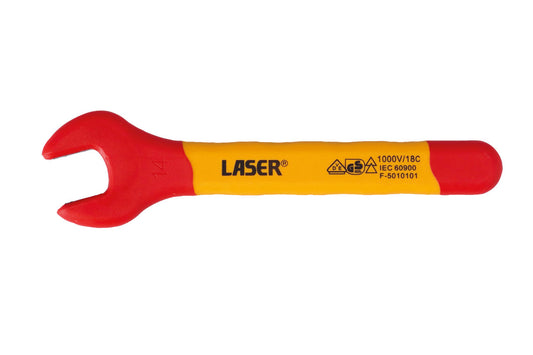Laser Tools 14mm Insulated Open Ended Spanner Hybrid And Electric Vehicles 8724
