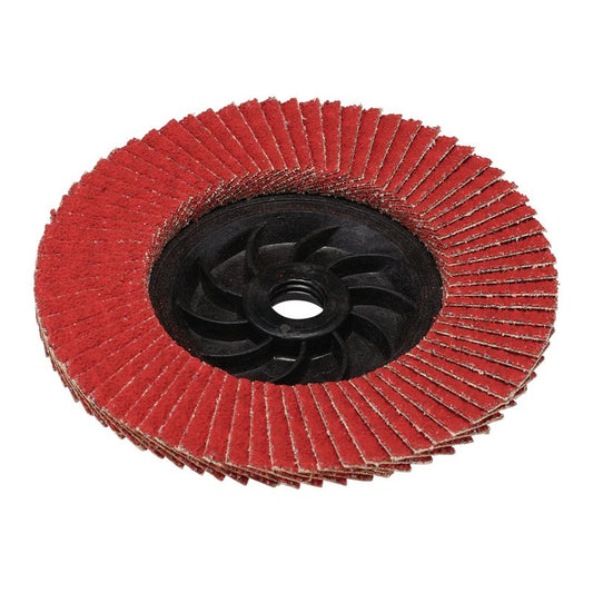 Draper Expert Ceramic Flap Disc 115mm M14 - 40 Grit 87331