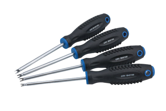 Laser Tools U-Type Security Screwdriver Set 4pc 8760