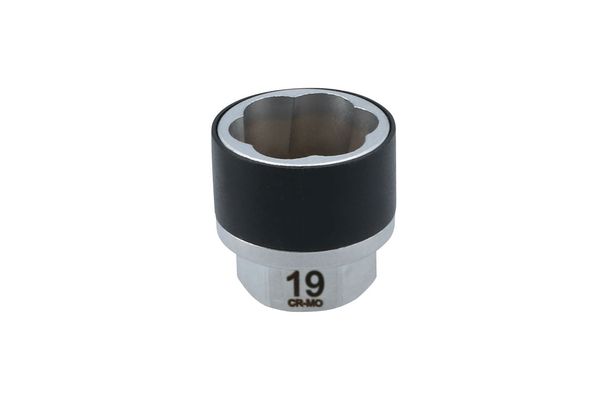 Laser Tools Damaged Wheel Nut Extractor 19mm Spiral Socket Plastic Sleeve 8765