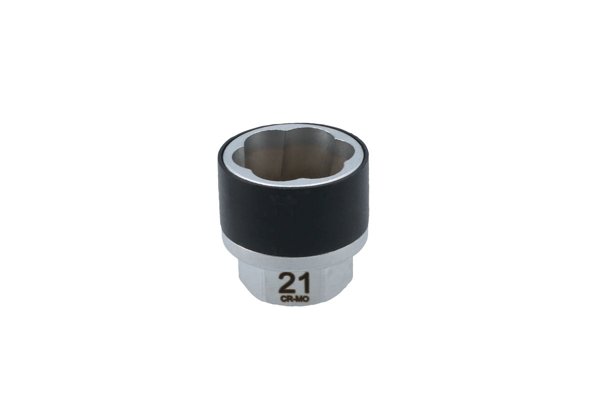 Laser Tools Damaged Wheel Nut Extractor 21mm Spiral Socket Plastic Sleeve 8766