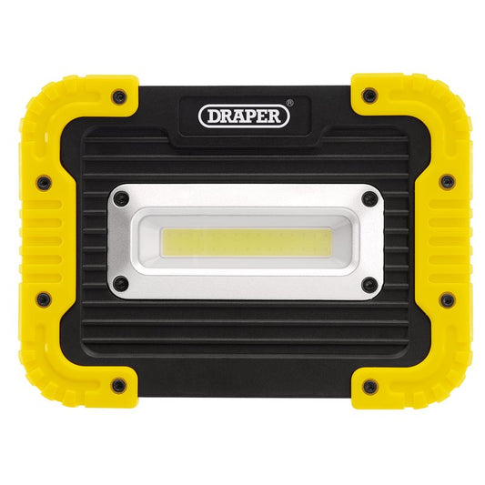 Draper COB LED Worklight 10W 700 Lumens shock resistant 4 x AA batteries 87761