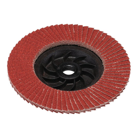 Draper Expert Ceramic Flap Disc 115mm M14 - 80 Grit 87776