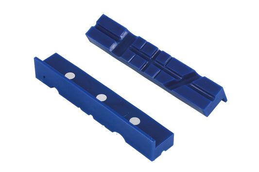 Laser Tools Bench Vice Soft Jaws 155mm Magnetic Multi Groove 8779