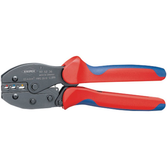 Knipex Preciforce Insulated Terminal Crimping Plier 0.5 - 6.0mm 220mm 97 52 36SB
