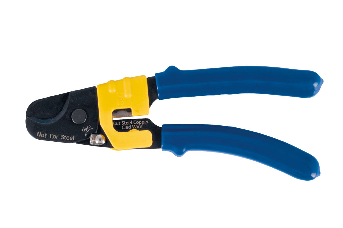 Laser Tools Cable Cutter Jaw capacity 10mm Battery & coaxial aerial cables 8782
