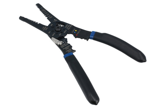 Laser Tools Multi-Purpose Wire Stripper Crimper Cutter Spring Loaded Handle 8785