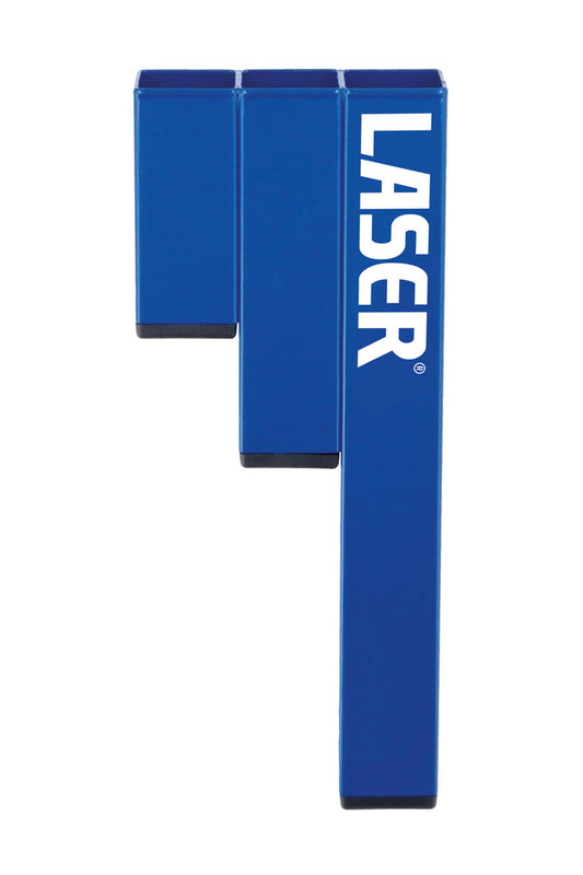 Laser Tools Magnetic Cable Tie Holder Size: 224 x 90 x 23mm 3 Compartments 8794