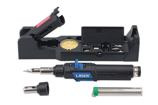 Laser Tools Soldering Iron Station Hot Blower & Torch Kit 1300°C  90-150w 8807