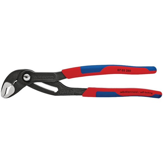 Knipex 250mm Cobra Waterpump Pliers Press Button Adjustment 87 02 250SB