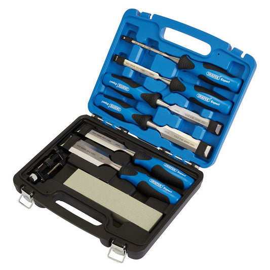 Draper Expert Soft Grip Wood Chisel Kit 140mm 8 Piece 88605