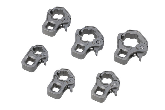 Laser Tools Ratcheting Crows Foot Wrench Set 3/8"D Stainless Steel 8874