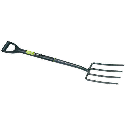 Draper Extra Long Carbon Steel Garden Fork Length 1050mm Head 290 x 180mm 88793