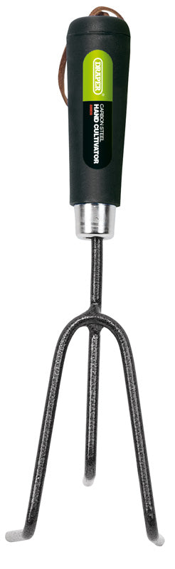 Draper Carbon Steel Heavy Duty Hand Cultivator Leather wrist strap 88809
