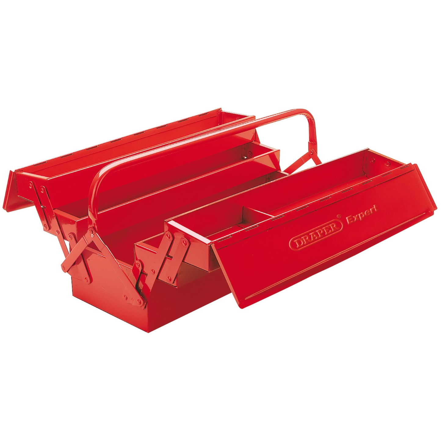 Draper Expert Extra Long Four Tray Cantilever Tool Box, 530mm