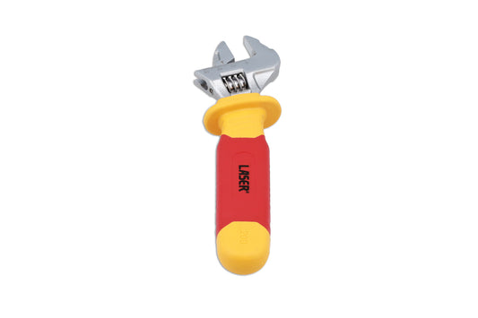 Laser Tools VDE Insulated Adjustable Wrench 200mm 1000v AC and 1500v DC 8890