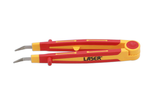 Laser Tools VDE Insulated Precision Tweezer 145mm 1000v AC and 1500v DC 8892