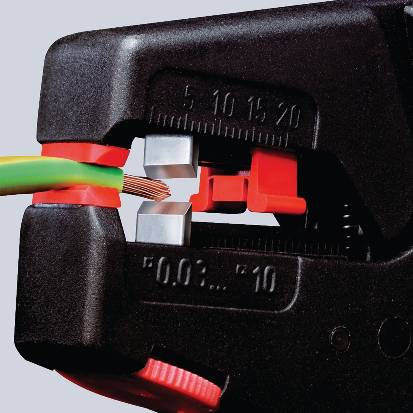 Knipex Self Adjusting Insulation Stripper Length 200mm Cable 0.03 to 10mm 88979