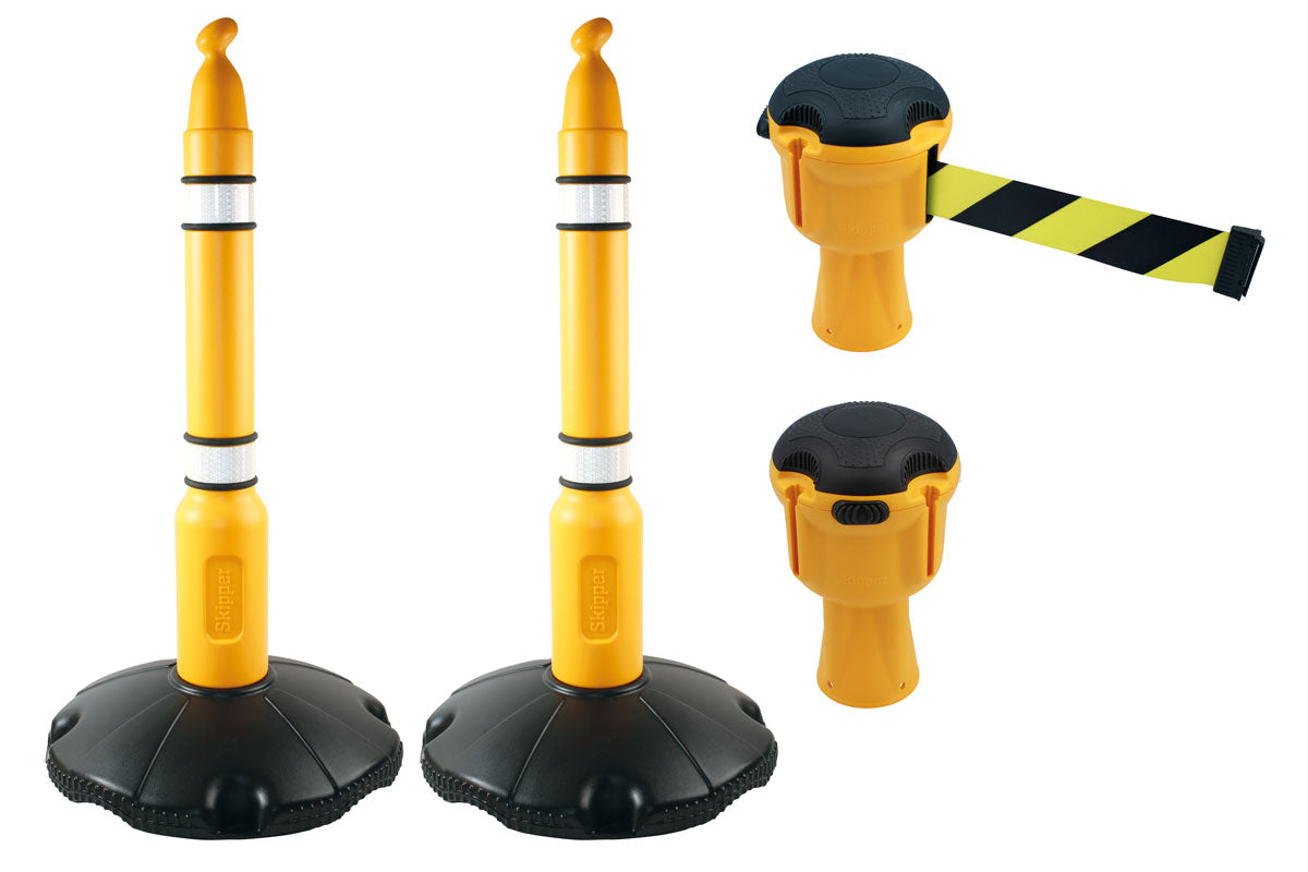 Laser Tools Skipper Unit With 1 Metre Posts & Base Double Unit 30ft Tape 8931