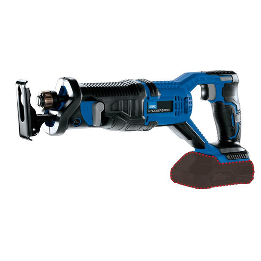 Draper Storm Force 20V Reciprocating Saw Sold Bare Stroke Length 22mm 89459
