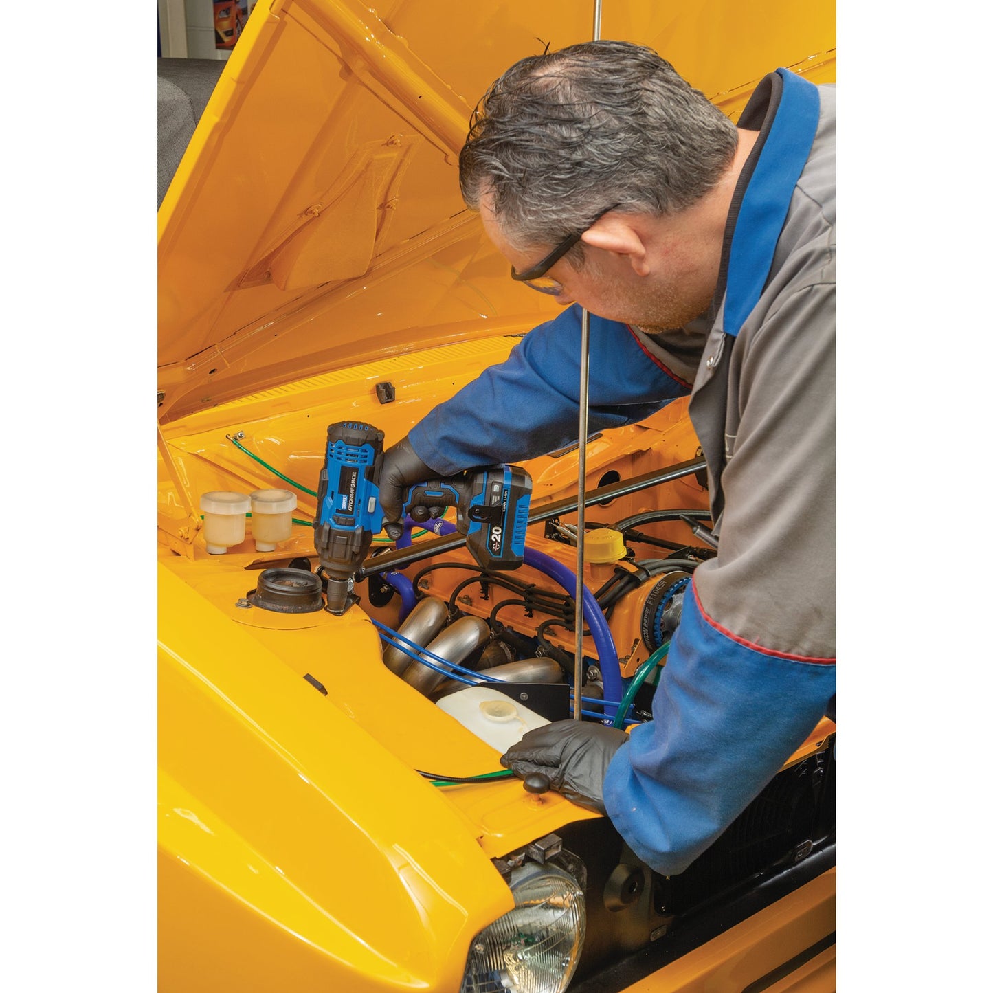 Draper Storm Force 20V Cordless Impact Wrench 1/2"D 400Nm Sold Bare 89518